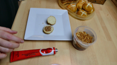 Nicoles Zuckerwerk Fingerfood Mini-Laugen-Schnitzelbrötchen Zubereitung 7