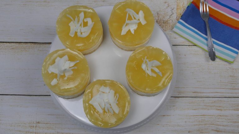 Ananas-Kokos-Törtchen - No bake Törtchen