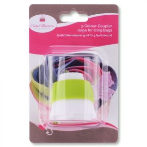 Nicoles Zuckerwerk Shop Spritztüllenadapter groß für 3 Spritzbeutel