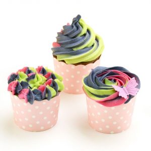 Nicoles Zuckerwerk Shop Spritztüllenadapter für 3 Spritzbeutel Beispiel