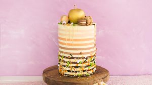 Herbstlicher Strip-Cake Nicoles Zuckerwerk