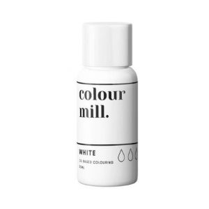Nicoles Zuckerwerk Lebensmittelfarbe Colour Mill White