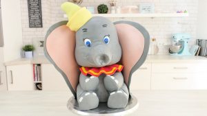 Nicoles Zuckerwerk 3D Dumbo Torte Tutorial