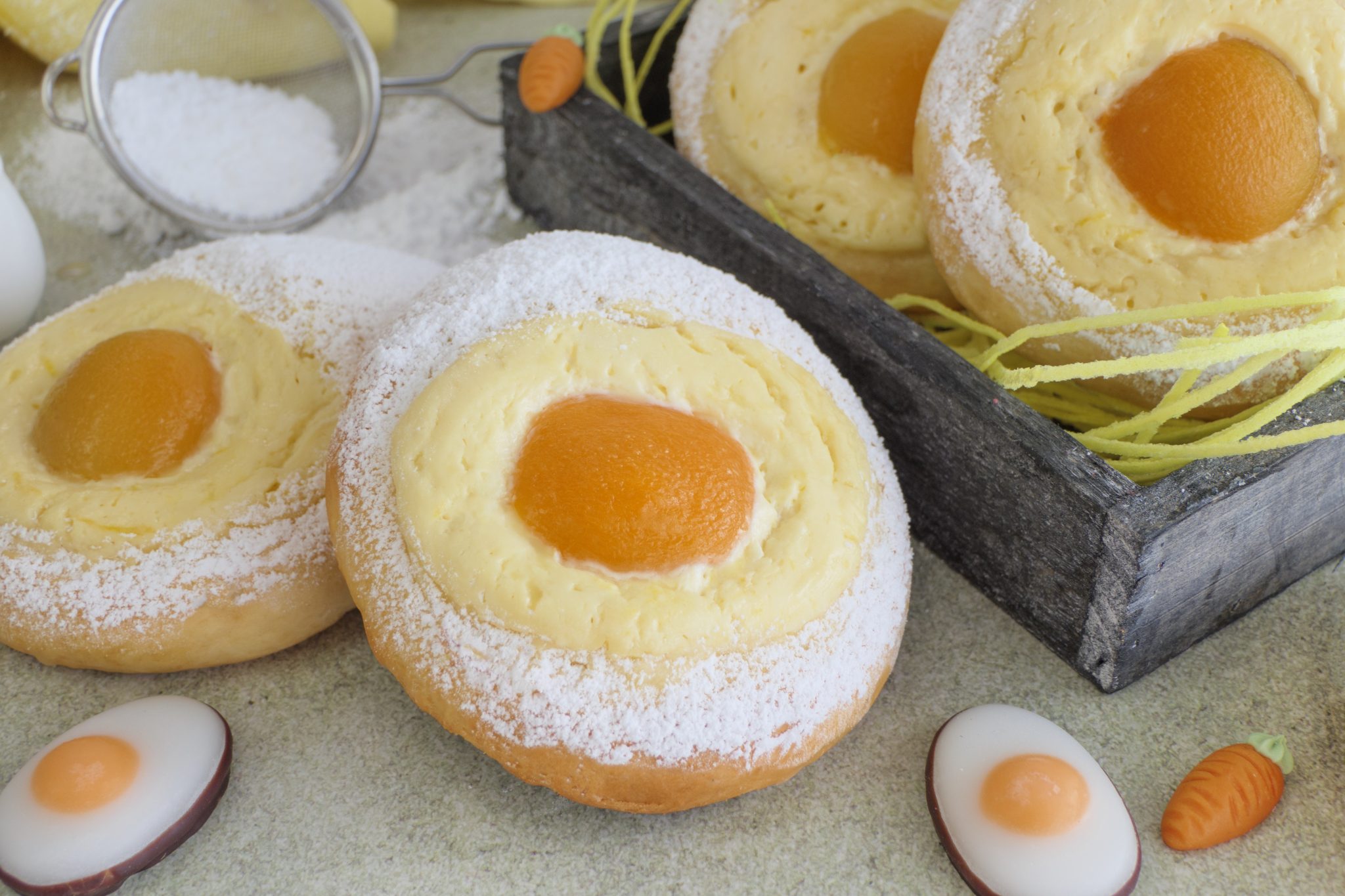 Quark-Eier | Ostergebäck | Kolatsche | Nicoles Zuckerwerk