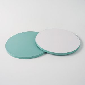 Cake Card / Cake Board / Tortenplatten Rund - Farbe Eukalyptus - versch. Größen – Stärke 12mm - 30,5 (12 inch)