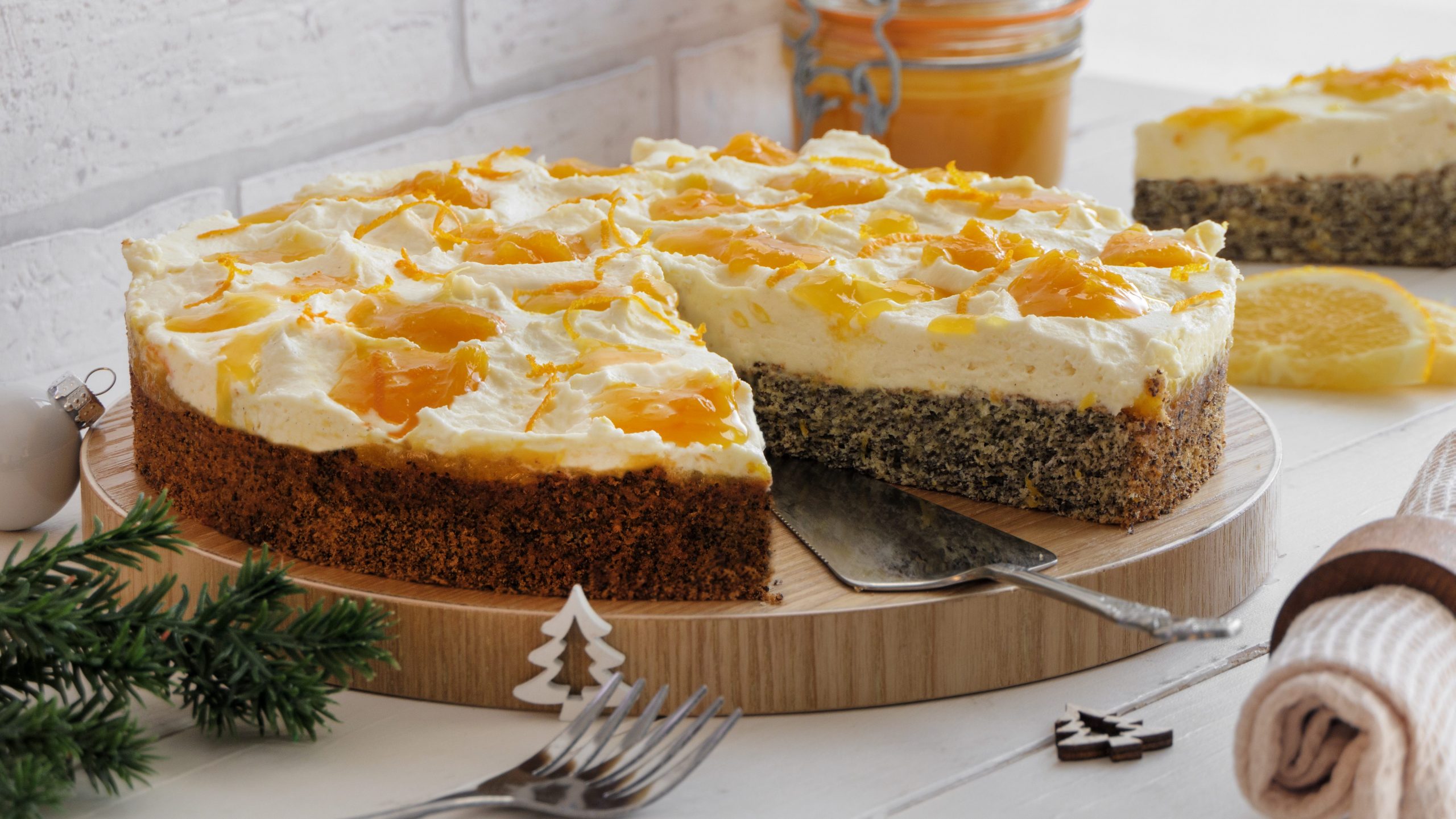 Orangen-Mohn-Torte | Weihnachten | Nicoles Zuckerwerk