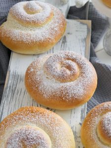 Nicoles Zuckerwerk fruchtige Apfelschnecke