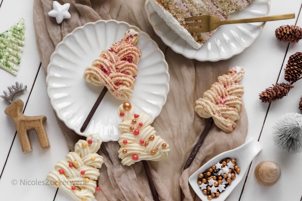 Deka Tannenbäume weihnachtliche Torte Nicoles Zuckerwerk